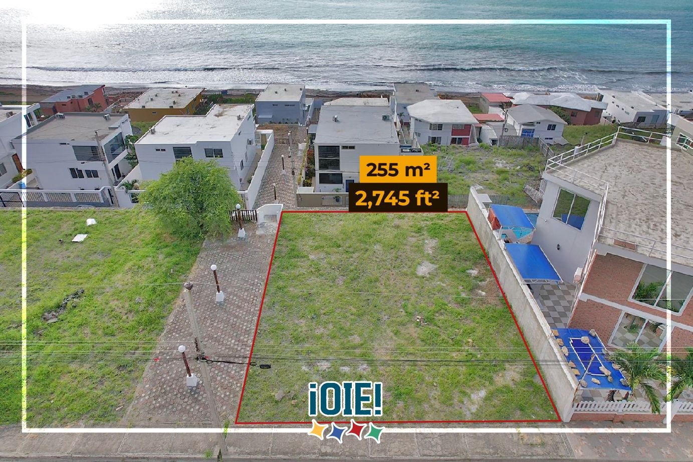 En Venta: Terreno con Vista Al Mar, Urb. Bonita Beach - Santa Marianita